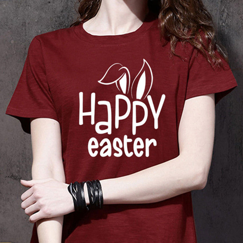 Women's Easter Bunny Print Casual Sweatshirt