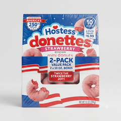 Strawberry Mini Donuts 10 oz Bag (2-Pack)