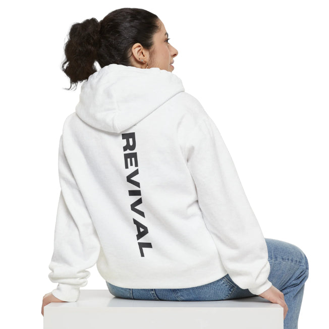 Cartoon Letter Print Hooded Sweatshirt