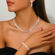 Shiny Crystal Jewelry Set