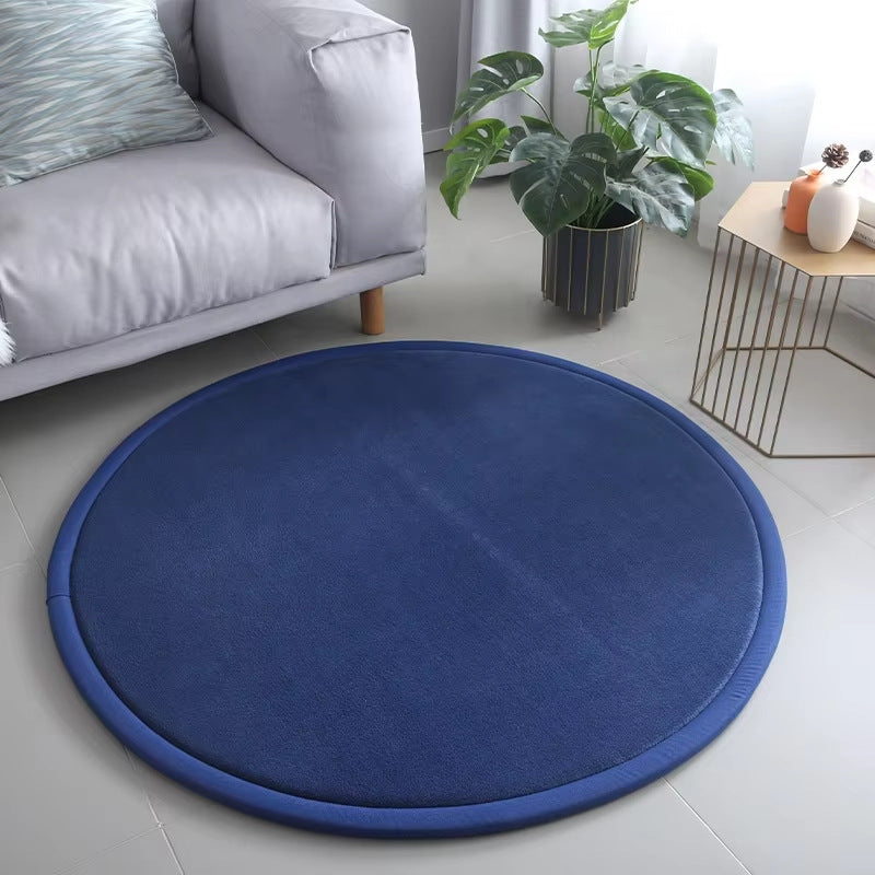 Round Thickened Sponge Floor Mat