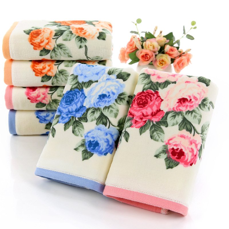Soft Peony Bath Towel - 100% Cotton