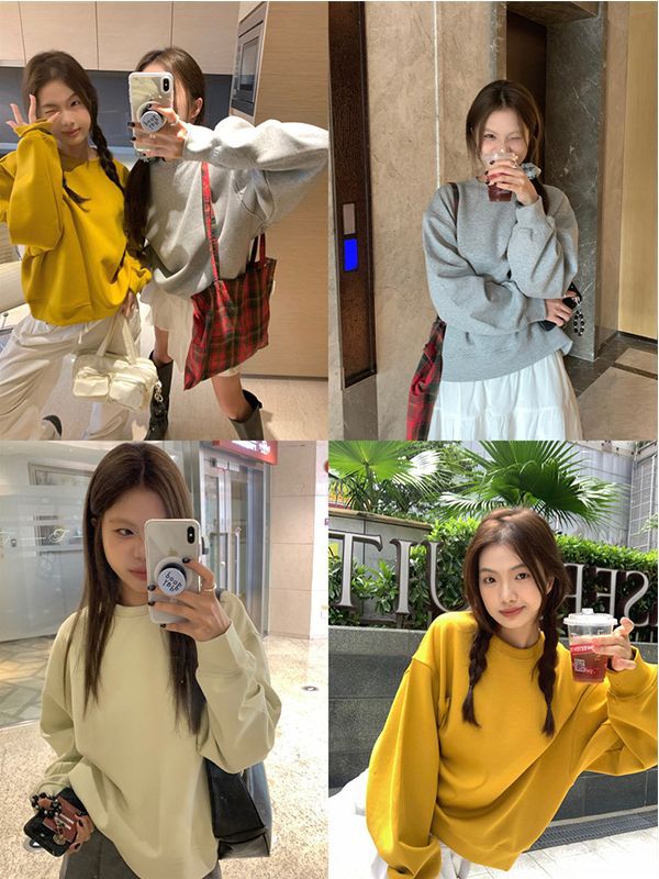 Women's Cozy Casual Oversized Pullover Sweater