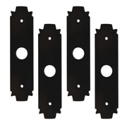 [Heavy Duty Edger Blades] 4pcs Heavy Duty Reversible Steel Edger Blades, Compatible with Ryobi Models - Durable AC04215 Replacement for Smooth Lawn Trimming, 8" UT50500, UT15518, RY15518, RYEDG11, P2310 & P2300B