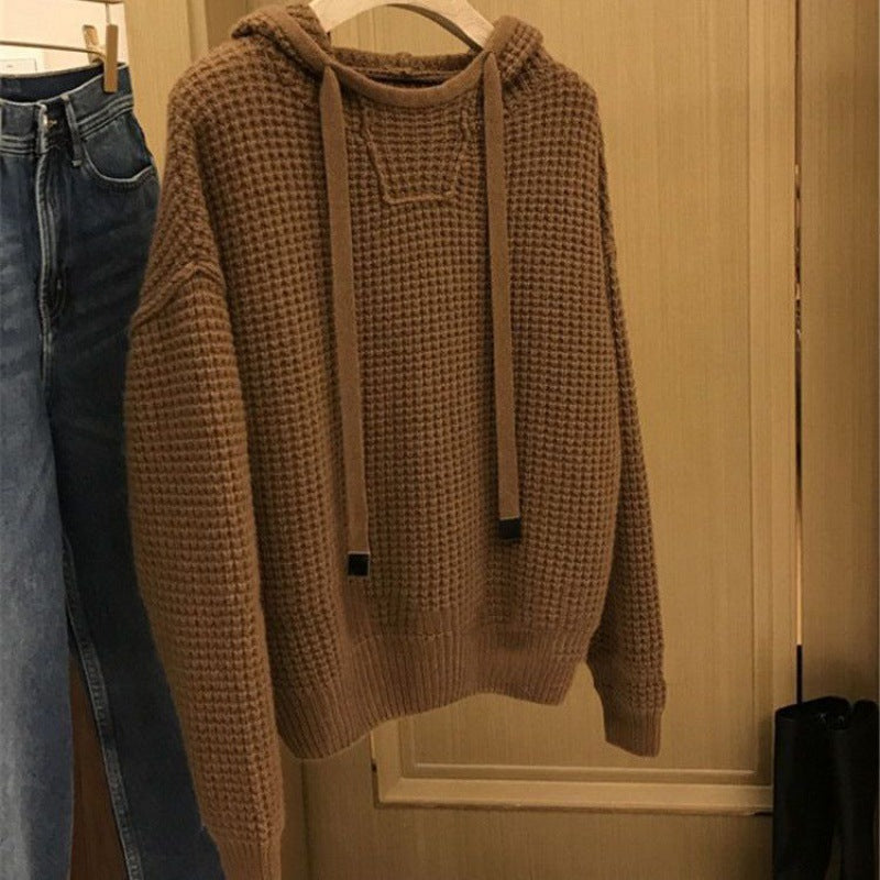 Men's Casual Long-Sleeve Hooded Sweater