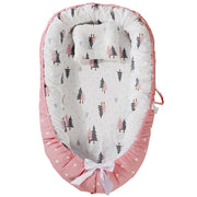 Pink Thickened Dog Sofa Bed Removable Cat & Dog Mat With Pillow Washable Soft Fabric Pet Bed Comfortable Cat & Dog Sofa Bed For Home Small & Medium Dogs/Cats Rest Bed Beige-Friendly Breathable Pet...