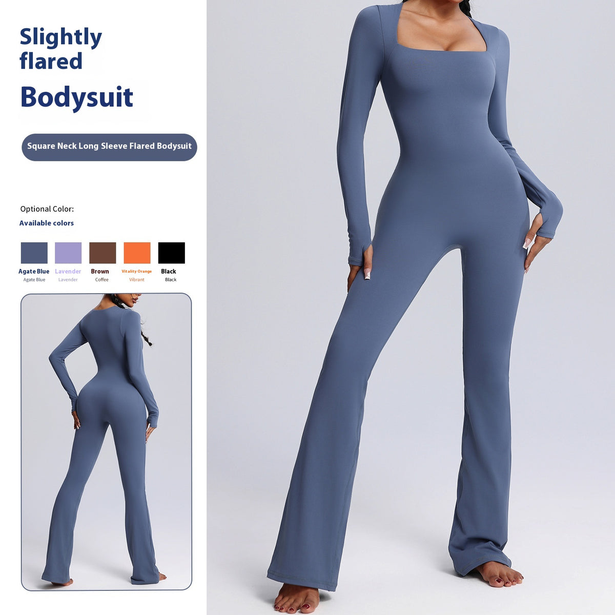 Women's Long Sleeve Yoga Jumpsuit | Seamless Activewear Romper