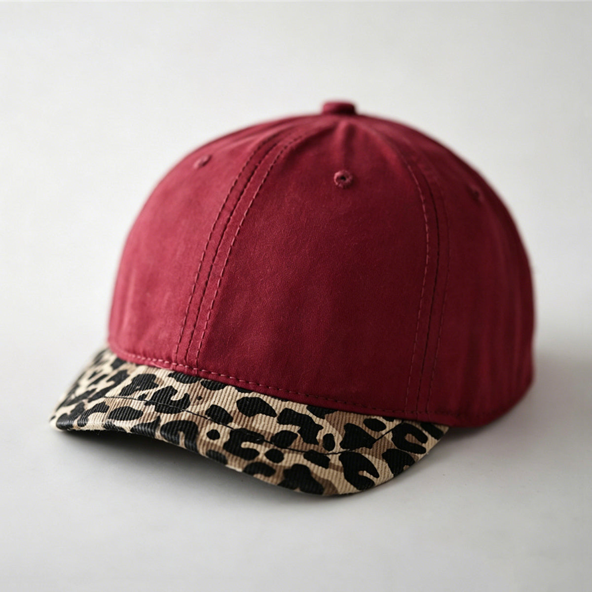 Universal Leopard Print Baseball Cap - Street Style Choker Hat