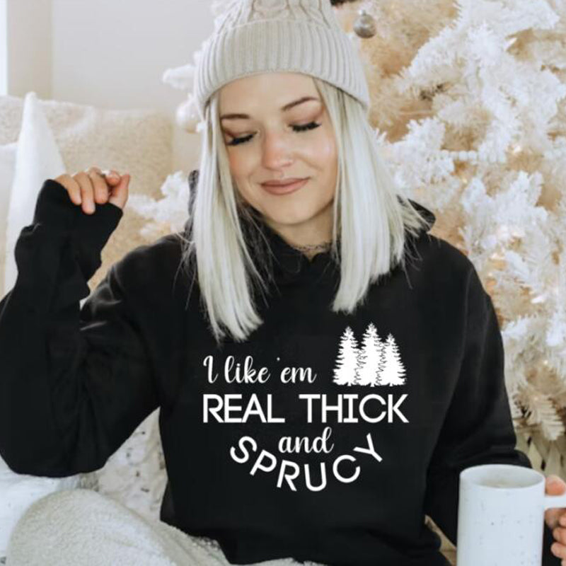 Korean Slouchy Print Loose Long Sleeve Hoodie