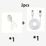 Electric Eyelash Curler Set with USB Charging Cable
