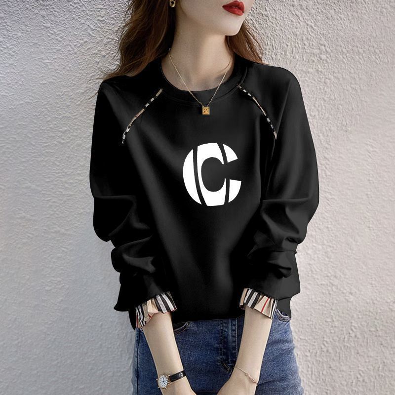 Korean-Style Loose Cotton Hooded Sweater for Women