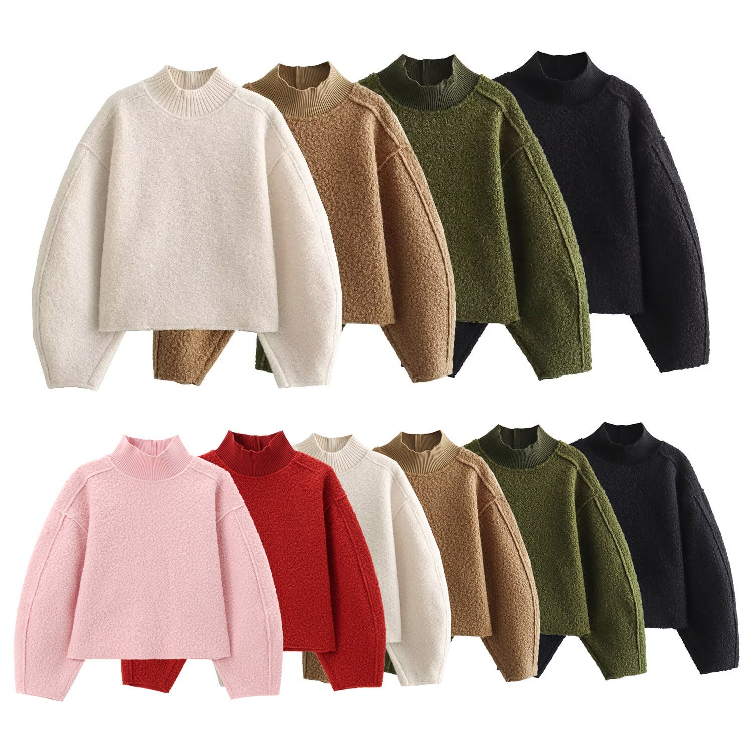 Trendy Loose Fit Women's Fashion Sweater