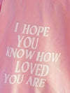 Cozy Letter Print Drop-Shoulder Sweatshirt