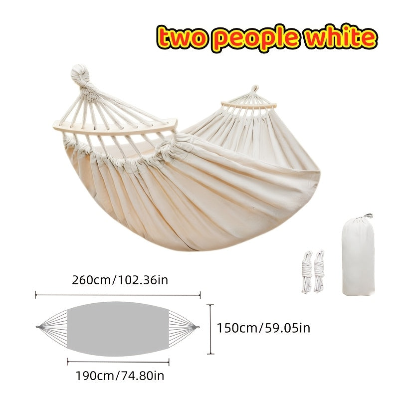 [Outdoor Hammock] A Type of Outdoor Hammock Suitable for Use in Park Pavilions, Gardens, And Balconies, Perfect for Lazy Lounging All Year Round
