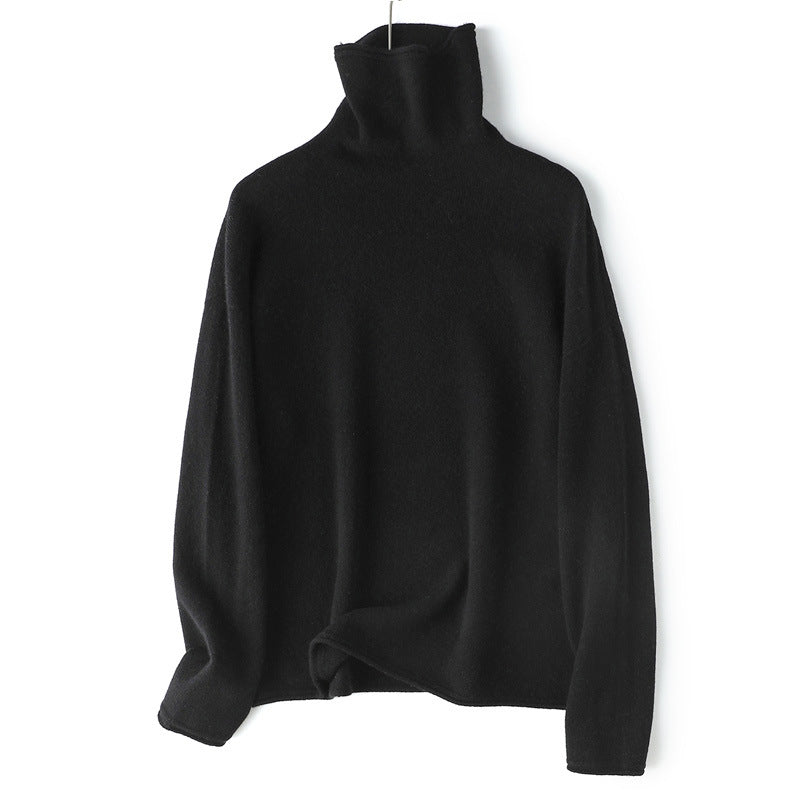 Seamless All-in-one Cashmere Knit Sweater in Dopamine Hues