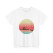 Women's Summer Loose Fit Short Sleeve T-Shirt – Round Neck