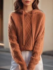 Knitted Jacquard Sweater for Women
