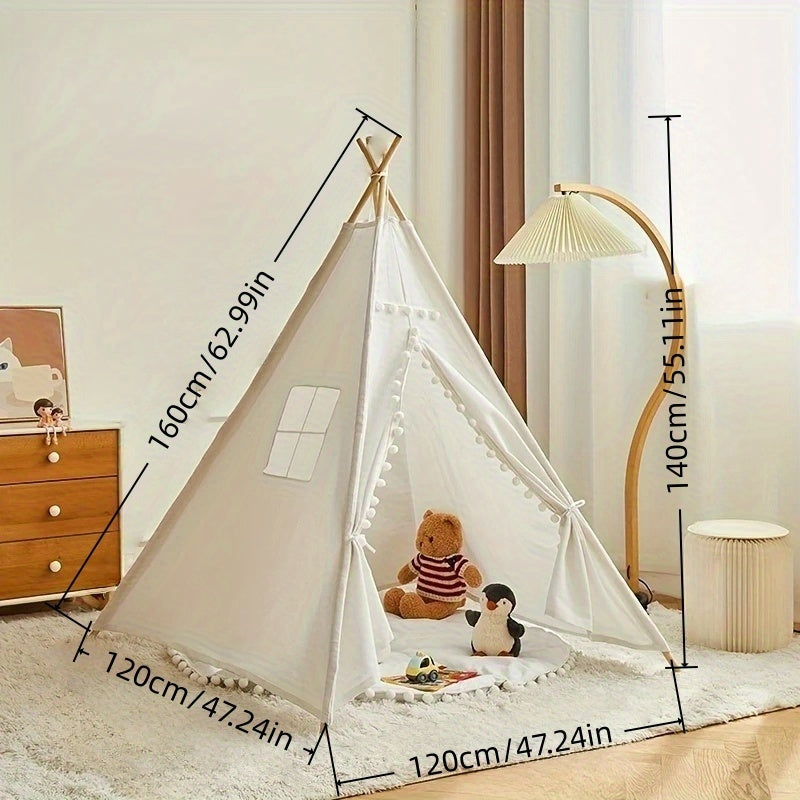 All-Season Pet Tent With Small Window, Spacious Sleeping Area (No Bottom Pad), Easy Assembly In Various Sizes For All Pets