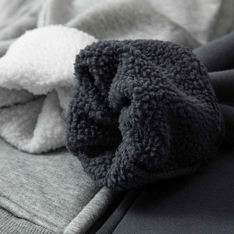 Thermal Fleece Hooded Sweatshirt | Cozy Couple Winter Coat
