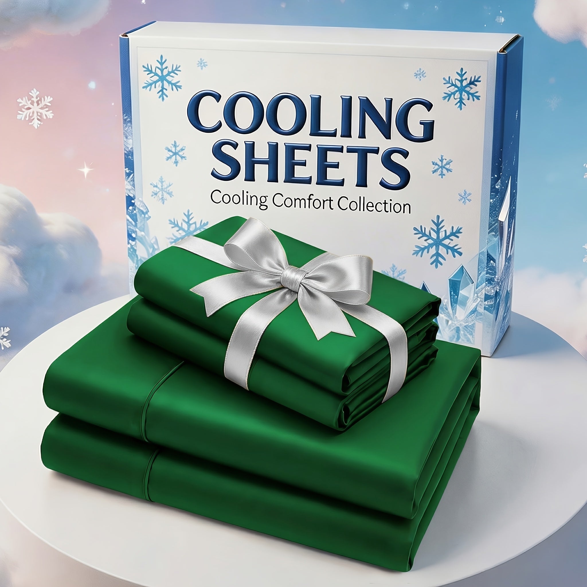 Extra Deep Pocket Bamboo Fiber Sheet Set – Breathable, Cooling, Wrinkle‑Free, Hypoallergenic, Ideal for Kids and Master Bedrooms