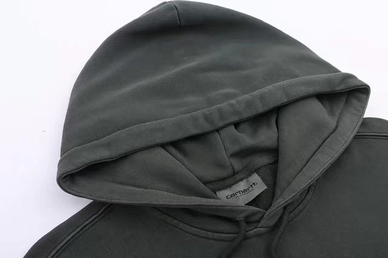Embroidered Loose Couple Hoodie for Men and Women