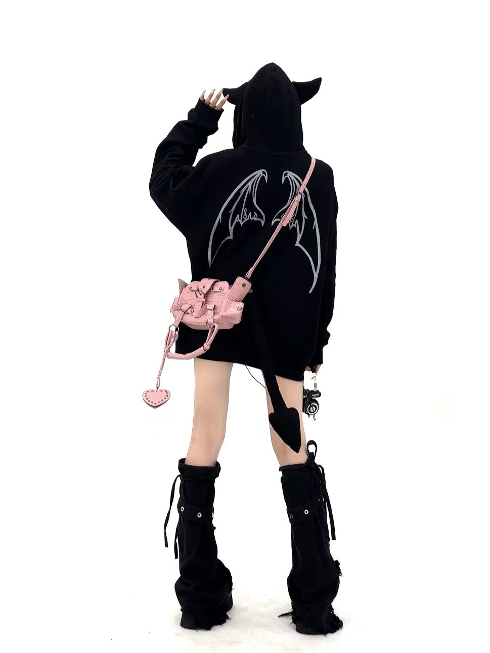 Cozy Graphic Print Oversized Hoodie Sweatshirt