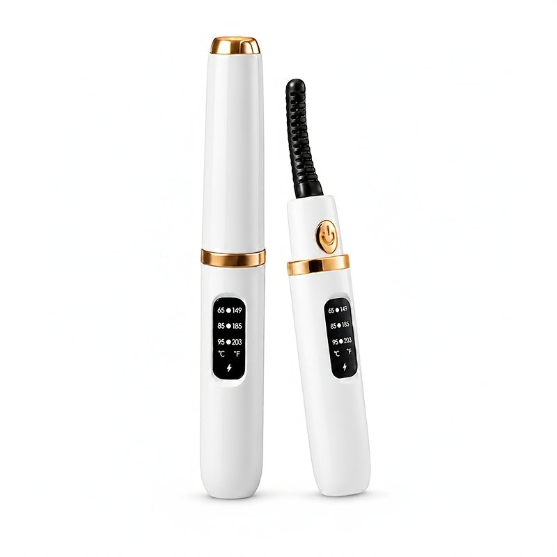 USB Rechargeable Electric Eyelash Curler – Quick Curl and Long‑Lasting Hold