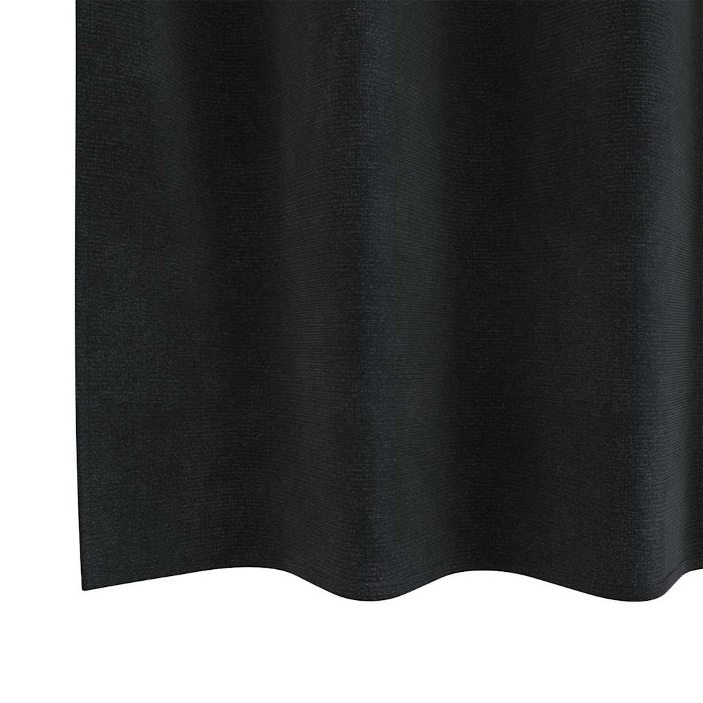 Curtains with Drapes 2 Pcs Velvet