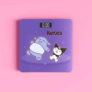 Sanrio Kuromi & Cinnamoroll Themed Digital Scale – LED Display, Pink, Blue or Purple