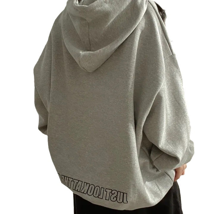 Trendy Fleece-Lined Casual Pullover Top