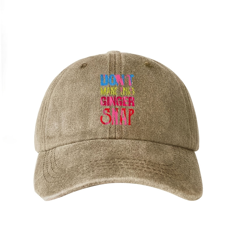 Kids Solid Washed Black Baseball Cap with Curved Bill