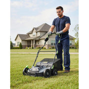14‑Inch 15.5 Amp Electric Lawn Dethatcher and Scarifier – 5‑Position Depth Adjustment, 3‑Height Adjustable Handle, 14.5 Gal Collection Bag