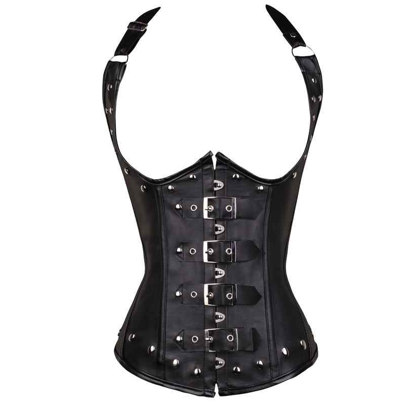 Leather Corset Top for Women