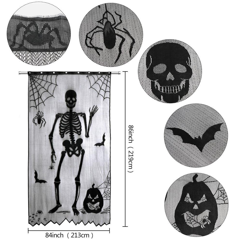 Halloween Pattern Curtain