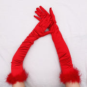 Stay Warm in Style with Solid Colour Gloves