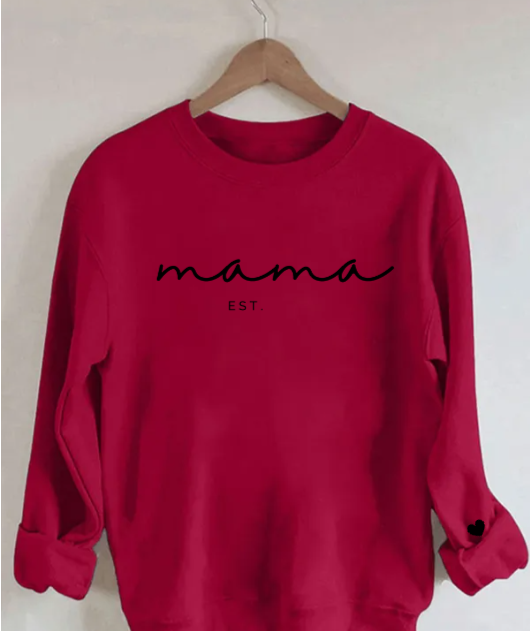 Women's Cozy Autumn Winter Printed Pullover Hoodie