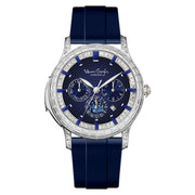 Luxury Men's Mechanical Watch - Luminous Blue Face