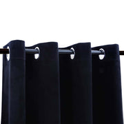 Blackout Curtains with Eyelets, 2 Pieces, Velvet