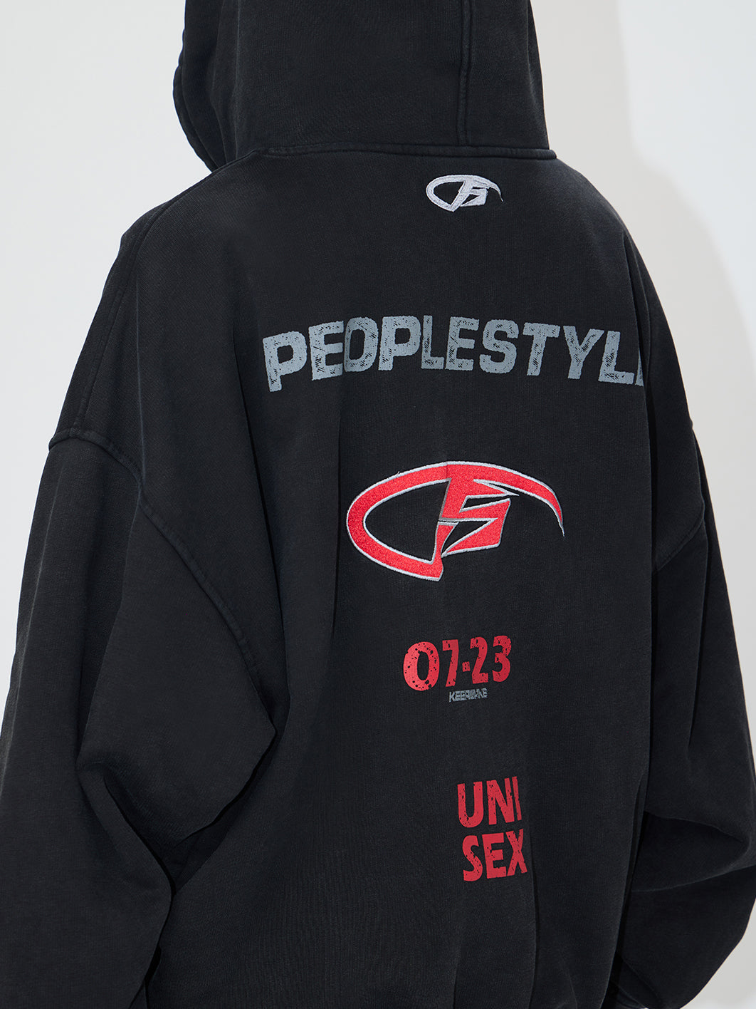 Heavyweight Embroidered Zip-Up Hoodie