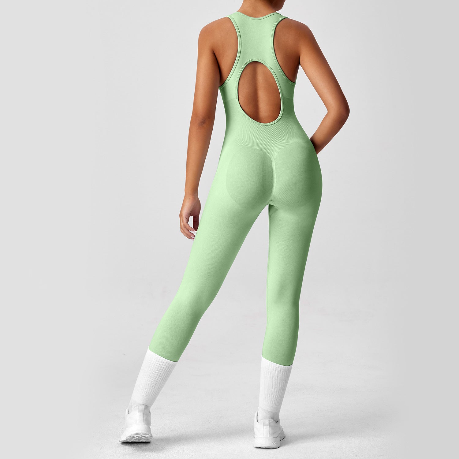Seamless Fitness Jumpsuit One-Piece Yoga Romper