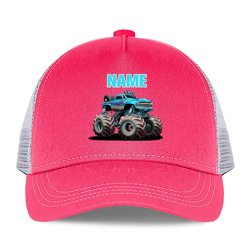 Truck Design Lightweight Adjustable Kids' Baseball Cap