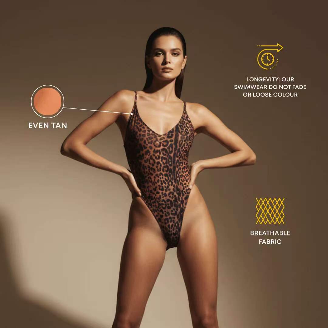 Triangular-strapped One-piece Swimsuit For Women