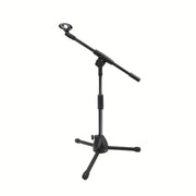 Heavy-Duty Adjustable Microphone Floor Stand with Carrying Pouch