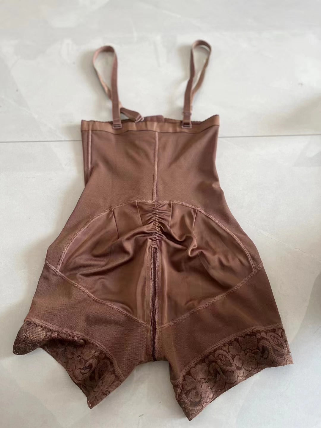 One-piece Shapewear Zip-and-button Body Shaper