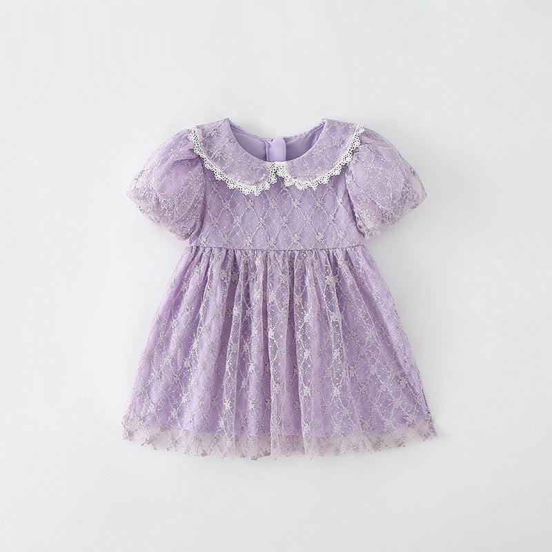 Casual Short-sleeved Western-style Princess Dress