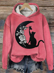 Bold 3D Digital Print Hip Hop Pullover Hoodie