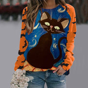 Women's Trendy Printed Long Sleeve T-Shirt