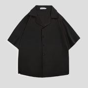 Men's Fashionable Loose Casual Short-Sleeve Shirt