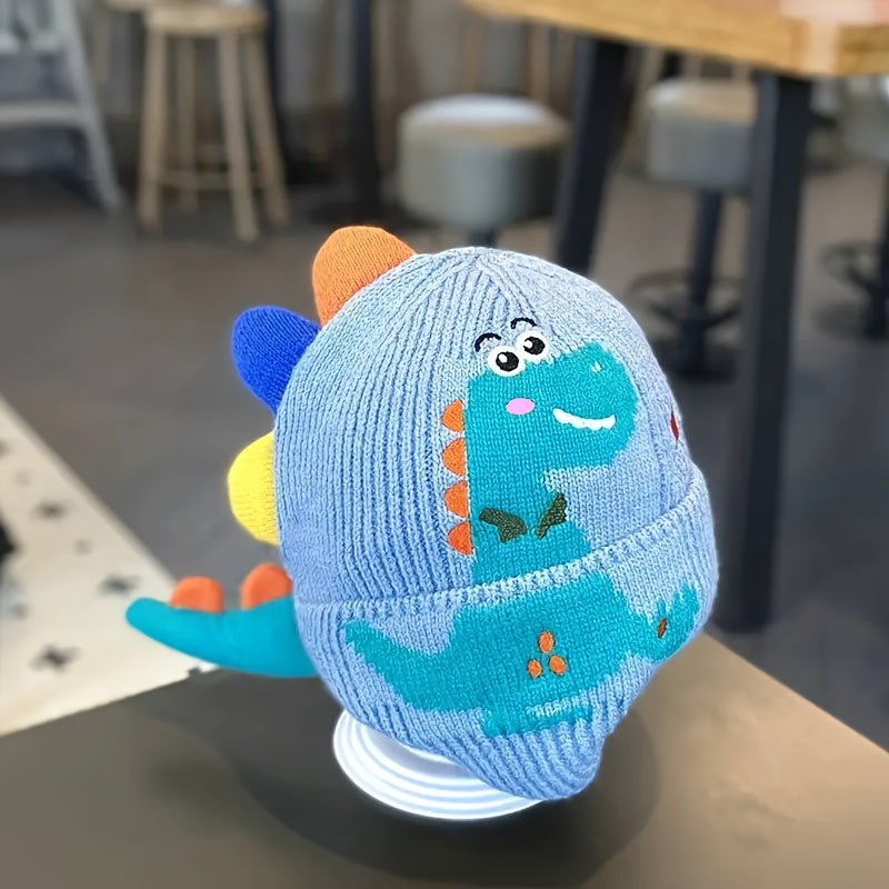 Plush Ear Flap Winter Beanie for Kids – Lined Hat with Soft Warm Plush Ear Flaps, Windproof, Ages 3‑10, Ideal for Skiing and Travel