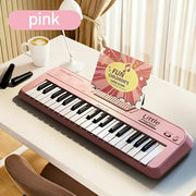 37-Key Children's Piano Keyboard Toy with Lightweight Design